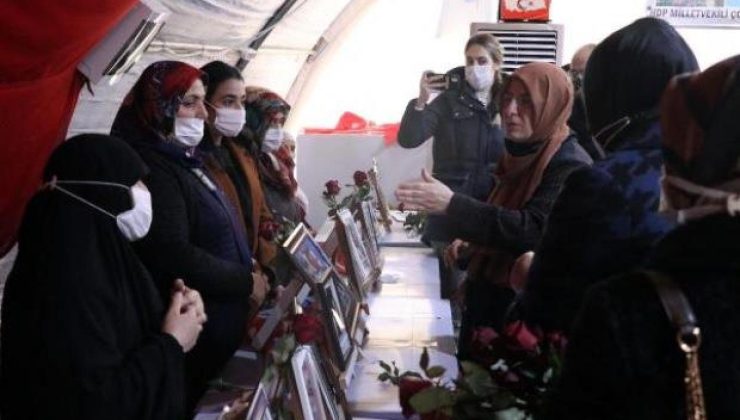 15 Temmuz Derneği’nden evlat nöbetindeki ailelere destek ziyareti