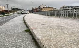 Arnavutköy beyaza büründü