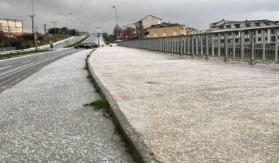 Arnavutköy beyaza büründü