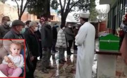 Babasının otomobilinin altında kalan Cemre, toprağa verildi