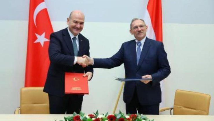 Bakan Soylu, Macar mevkidaşı Pinter ile görüştü! Anlaşma imzalandı