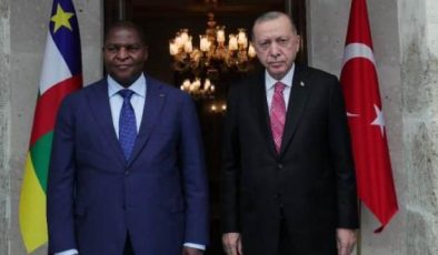 Başkan Erdoğan, Faustin-Archange Touadera ile görüştü