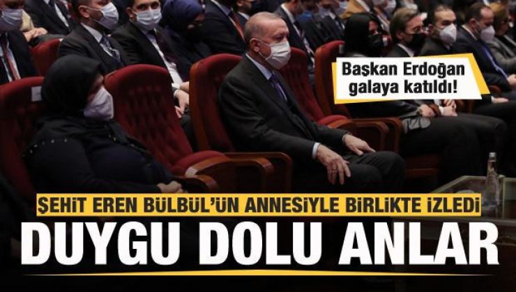 Başkan Erdoğan ‘İyi ki Varsın Eren’ filminin galasına katıldı
