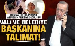 Cumhurbaşkanı Erdoğan, pitbull saldırısına uğrayan Asiye’nin babasıyla görüştü
