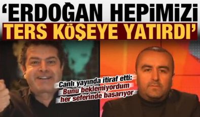 Cüneyt Özdemir itiraf etti: Bunu beklemiyordum, Erdoğan hepimizi ters köşeye yatırdı…