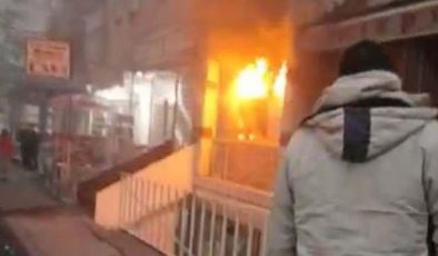 Diyarbakır’da bir işyeri küle döndü! Yangın ızgara ocağından çıktı