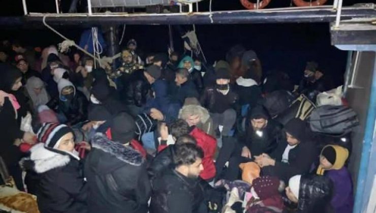 Muğla Köyceğiz’de 100 kaçak göçmen ve organizatöre operasyon