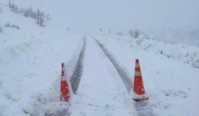 Muş-Kulp-Diyarbakır yolu, kar ve tipi nedeniyle ulaşıma kapatıldı