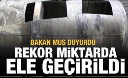 Rekor miktarda uyuşturucu ele geçirildi