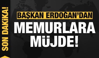 Son dakika: Başkan Erdoğan’dan memurlara müjde!