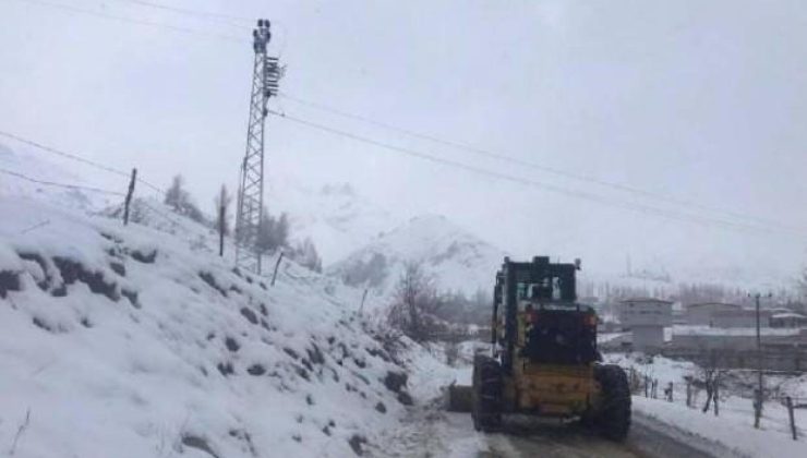 Tunceli-Erzincan kara yolu ulaşıma açıldı