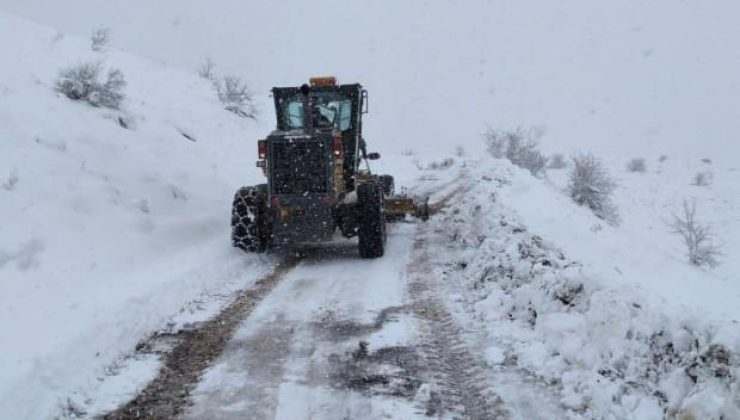 Tunceli’de 144 köy yolu ulaşıma kapandı!