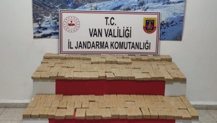 Van’da terörün finansmanına darbe: 102 kilo eroin ele geçirildi