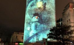 Yeni yıl öncesi Galata Kulesi’nde görsel şov