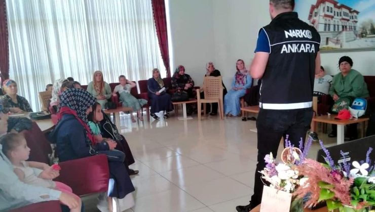 Ankara haber: Sincan’da Hanımlar Konaklarında bağımlılıkla mücadele semineri