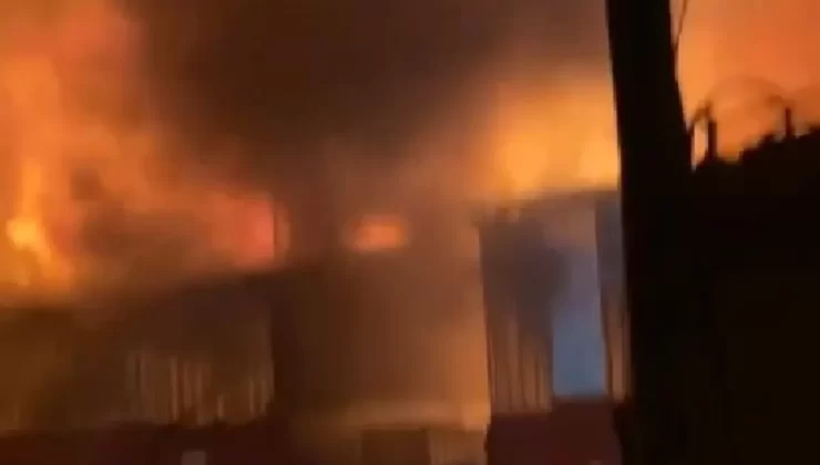 Ankara haberleri! Ankara’da palet fabrikasında çıkan yangın korkuttu