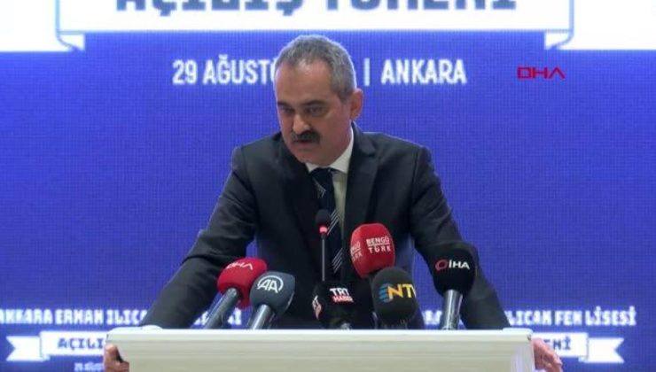 Bakan Özer: 3,1 milyar TL’yi okullarımıza gönderdik
