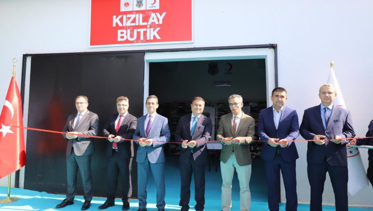 Ankara haberleri! Sincan Ceza İnfaz Kurumları Kampüsü’nde "Kızılay Butik" açıldı