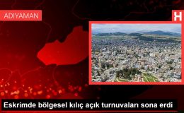 Eskrimde bölgesel kılıç açık turnuvaları sona erdi