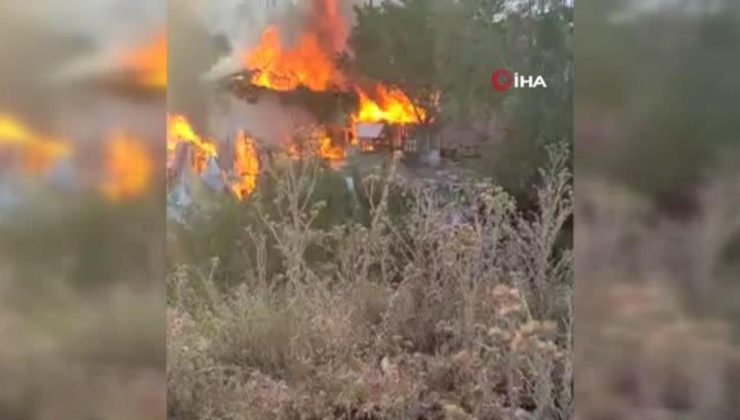 Son dakika haber! Sincan’da korkutan gecekondu yangını