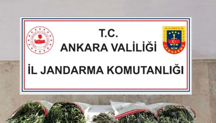 Son dakika haberleri | Başkentte jandarmanın operasyonunda çok sayıda uyuşturucu ele geçirildi