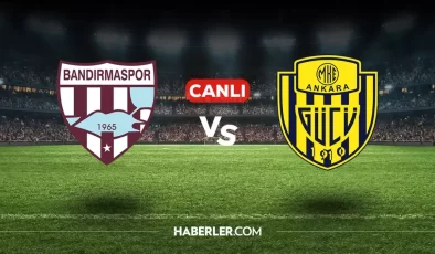 Bandırmaspor Ankaragücü maçı CANLI izle! (ŞİFRESİZ) Bandırmaspor Ankaragücü maçı hangi kanalda, canlı yayın nerede ve nasıl izlenir?