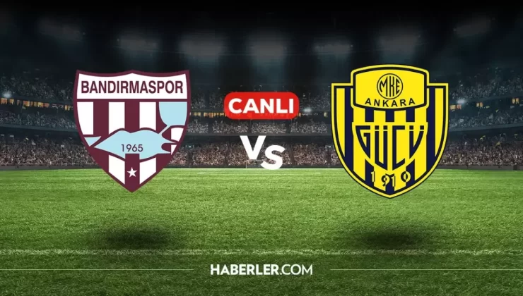 Bandırmaspor Ankaragücü maçı CANLI izle! (ŞİFRESİZ) Bandırmaspor Ankaragücü maçı hangi kanalda, canlı yayın nerede ve nasıl izlenir?