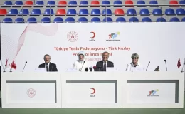 Türkiye Tenis Federasyonu ve Türk Kızılay Sosyal Sorumluluk Protokolü İmzaladı