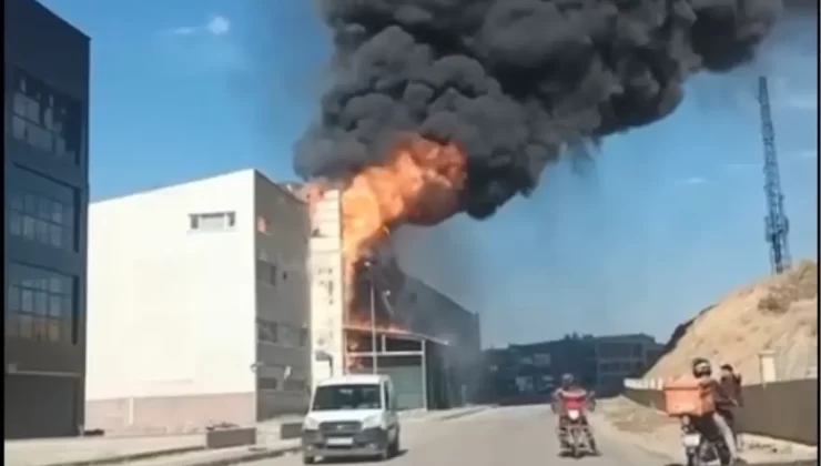 Yenimahalle’deki Öğrenci Yurdunda Yangın Çıktı