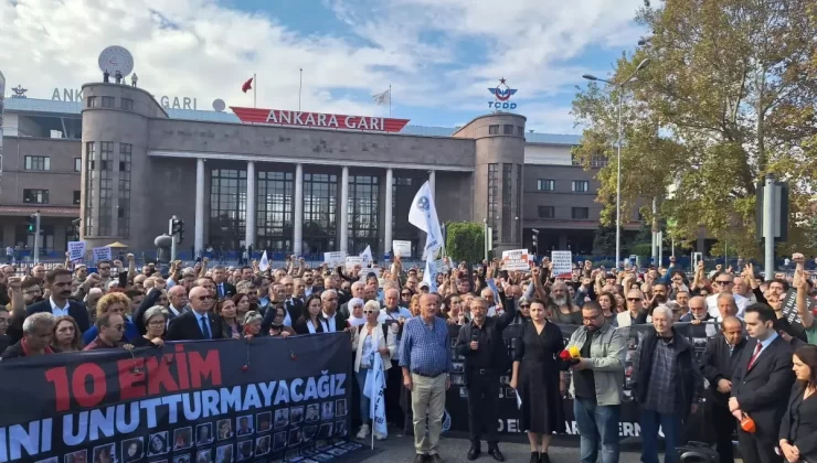 10 Ekim Katliamı’nın 9. Yıldönümünde Anma Töreni Düzenlendi