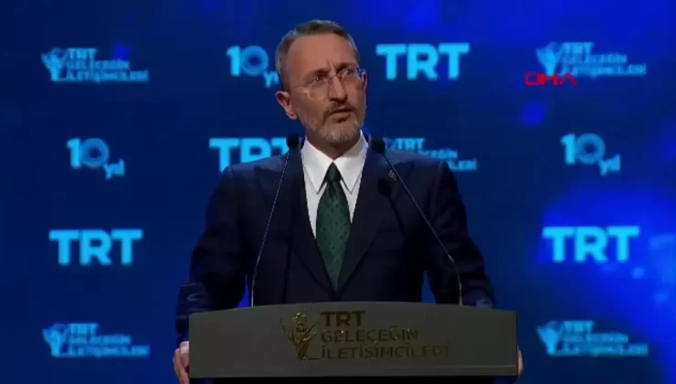 ANKARA Cumhurbaşkanlığı İletişim Başkanı Fahrettin Altun, ” TRT Geleceğin İletişimcileri Yarışması Ödül Töreni”nde konuştu