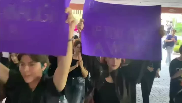 Ankara Üniversitesi’nde Kadın Cinayetlerine Protesto