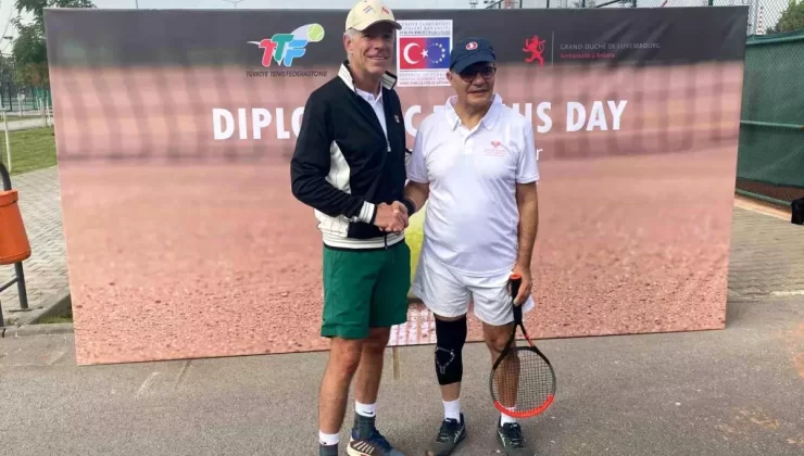 Ankara’da Diplomatik Tenis Günü Turnuvası Düzenlendi