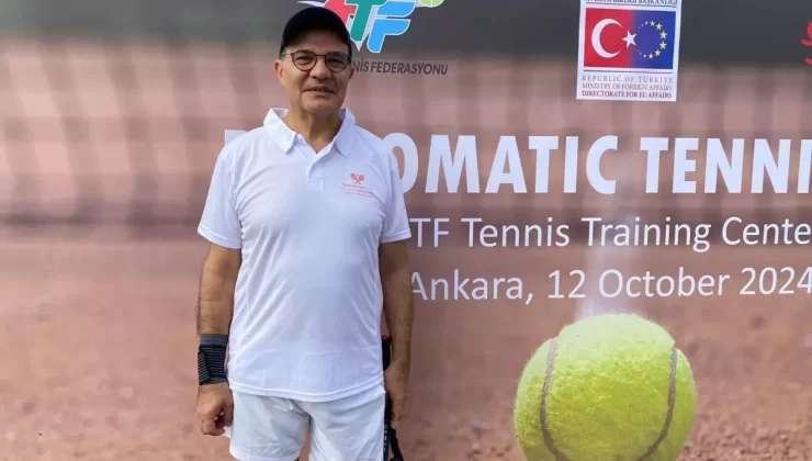 Ankara’da Diplomatik Tenis Günü Turnuvası Düzenlendi