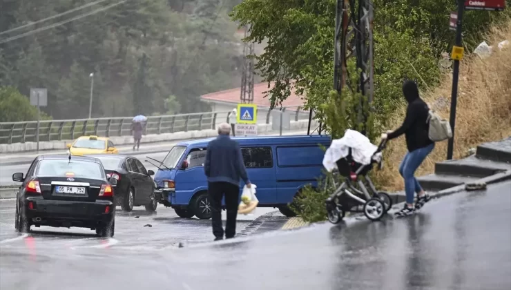 Ankara’da Minibüs Kayalıklara Çarptı: Sürücü Yaralandı