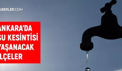 ASKİ Ankara su kesintisi! 1 Ekim Yenimahalle, Çankaya, Etimesgut, Bala su kesintisi listesi! Sular ne zaman gelecek?