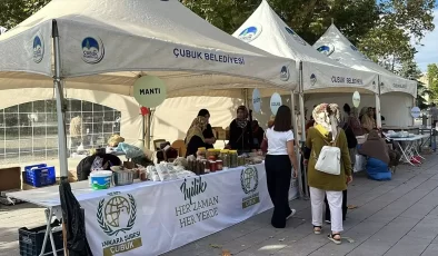 Çubuk’ta Gazze İçin Yardım Kermesi Düzenlendi