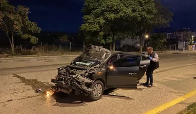 Çubuk’ta otomobil bisikletli kardeşlere çarptı: bir ölü, bir yaralı