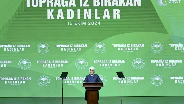 Emine Erdoğan, kadın çiftçilerle bir araya geldi Açıklaması