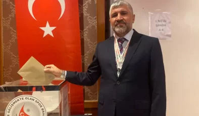 Hasan Öztürk, Türkiye Gelişmekte Olan Spor Branşları Federasyonu Başkanlığına Yeniden Seçildi