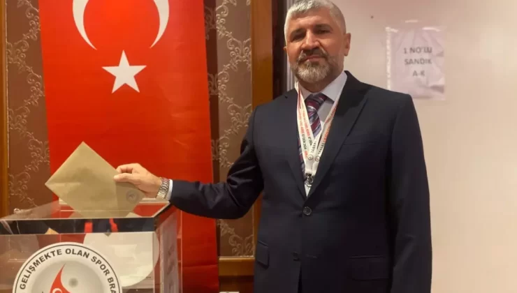 Hasan Öztürk, Türkiye Gelişmekte Olan Spor Branşları Federasyonu Başkanlığına Yeniden Seçildi