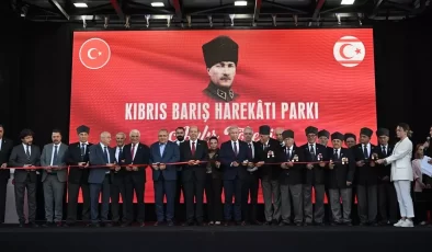 Kıbrıs Barış Harekatı Parkı Açıldı