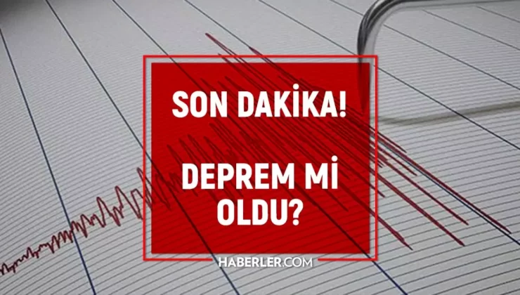 Son Depremler! Bugün İstanbul’da deprem mi oldu? 3 Ekim AFAD ve Kandilli deprem listesi! 3 Ekim Ankara’da, İzmir’de deprem mi oldu?