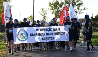 TSK Mehmetçik Vakfı Gazilerle Runkara Yarı Maratonu’nda Koştu